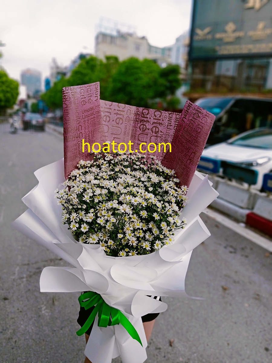 Thạch thảo trắng - HT1155 - Shop hoa tươi | Điện hoa tươi | Hoa online |  